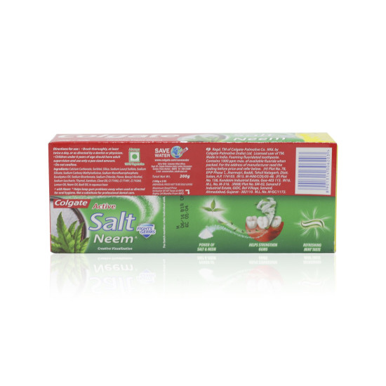 Colgate Toothpaste - Neem Active Salt, 2x100g Box