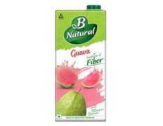B Natural Guava Juice, Goodness of Fiber, 1 Litre
