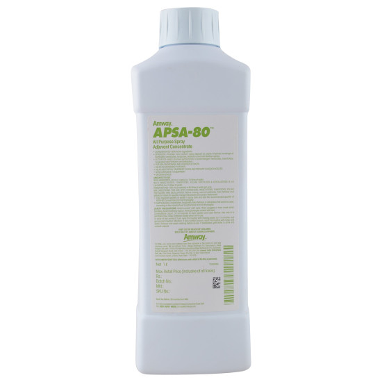 Amway Apsa Liquid - 80 (Clear, 1L)