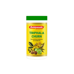 Baidyanath Triphala Churna | Helps Relieve Constipation |Quick Acidity & Gas Relief | Enriched with Amla - 100gms (Pack of 2)