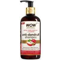 WOW Skin Science Apple Cider Vinegar Shampoo with DHT Blockers | Gentle & Natural Detox Formula that Helps Remove Buildup | Made from Himalayan Apples | No Sulphate No Paraben | For Men & Women 300ml