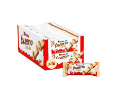 Kinder Bueno White Chocolate with Hazelnut (Pack of 3)*39g