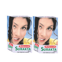 Baidyanath Surakta Tablets - Pack of 2 (50 Each) | Herbal Formula with Neem, Amla, Ashwagandha & More | Supports Clear Skin & Inner Wellness | Skin Care Solution