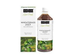Kapiva Wheatgrass Juice 1L - Help's to Detoxify the Liver, Cleanse the Digestive System, Boost Metabolism & Purify Blood