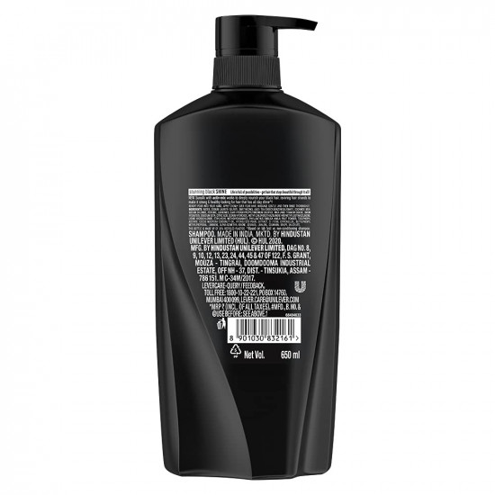 Sunsilk Stunning Black Shine Shampoo, 650 ml