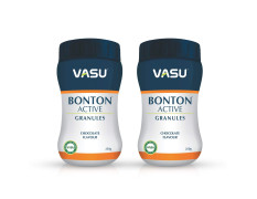 Trichup Vasu Healthcare Bonton Active Granules For Strong And Healthy Bones, 250Gm (Pack Of 2)