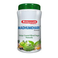 Baidyanath Madhumehari Granules - Ayurvedic Herbal Blend with Gymnema, Neem, Karela, Amla, and Shilajit - 200 gm