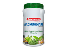 Baidyanath Madhumehari Granules - Ayurvedic Herbal Blend with Gymnema, Neem, Karela, Amla, and Shilajit - 200 gm