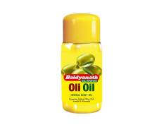 Baidyanath Asli Ayurved Oli Oil - Pure olive body oil with 2X more Real Italian Olives including Almonds and Sandalwood, more nourishment - 500 ml