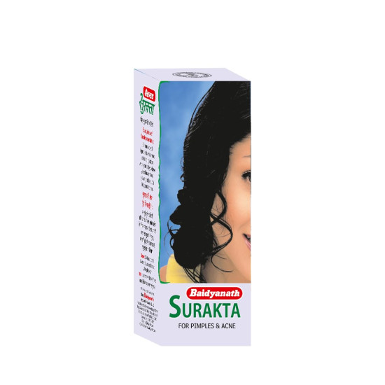 Baidyanath Surakta Syrup 400 ml | Ayurvedic Herbal Formula | Multicolor Bottle | With Anantmool, Neem, Giloy, Haldi, Chirata
