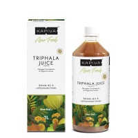 Kapiva Triphala Juice | 100% Ayurvedic | Relieves Constipation & Improves Digestion | No Added Sugar, 1L