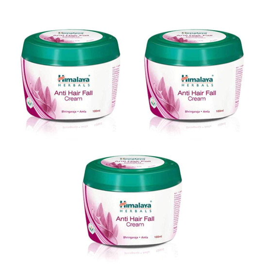 Himalaya Anti-Hair Fall Cream | Reduces Hair Fall & Improves Hair Conditioning | Non Sticky Oil Replacement Hair Cream | With Bhringraja & Amla | For Women & Men | 100ml