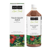 Kapiva Wild Tulsi Giloy Juice | Fresh Tulsi and Neem-grown Giloy to Support Immune Health