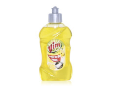 Vim Dishwash Liquid - Lemon, 250ml Bottle