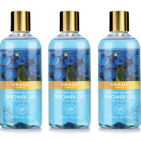 Vaadi Herbals Shower Gel, Midnight Blueberry, 300g (Pack of 3)