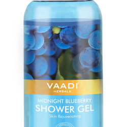 Vaadi Herbals Shower Gel, Midnight Blueberry, 300g (Pack of 3)