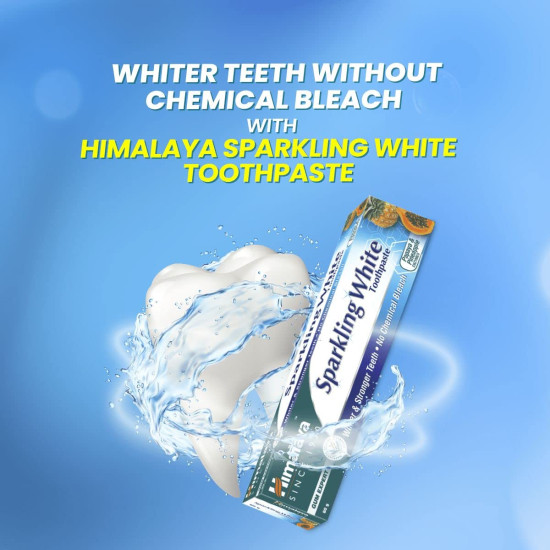 Himalaya Herbals Sparkling Whitening Toothpaste 150g Himalaya Herbals Sparkling Whitening Toothpaste 150g