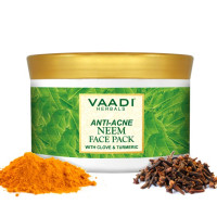 Vaadi Herbals Anti Acne Neem Face Pack, Clove and Turmeric, 600g