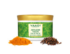 Vaadi Herbals Anti Acne Neem Face Pack, Clove and Turmeric, 600g