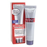 L'Oreal Paris Revitalift Volume Filler Night Cream, 0.5 Oz Travel Size