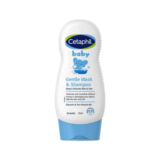 Cetaphil Baby Shampoo & Wash, White, Chamomile, 230 ml Cetaphil Baby Shampoo & Wash, White, Chamomile, 230 ml