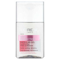 Loreal Skin Perfection Micellar Eye Make Up Remover Gel 125ml with Ayur Product in Combo