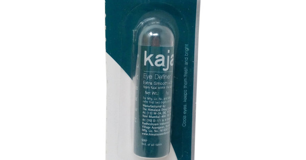 Himalaya Eye Kajal - Mini, 1g Pack, Black, Matte Finish - Bazaar5