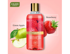 Vaadi Herbals Blushing Strawberry Shower Gel, 300g (Pack of 2)