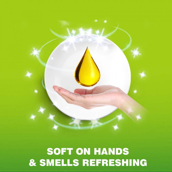 VIM Fresh Lemon Fragrance Dishwash Liquid Gel 1.8 L, Leaves No Residue, Grease Cleaner For All Utensils - Liquid Kitchen Soap, (VIMJ1R5)