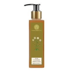 Forest Essentials Hair Cleanser Japapatti & Brahmi | Ayurvedic Shampoo for Dry, Frizzy & Chemically Treated Hair |SLS/SLES (Sulphates) Free, Paraben Free | Deep Nourishing Natural Shampoo for Women & Men | 200 ml