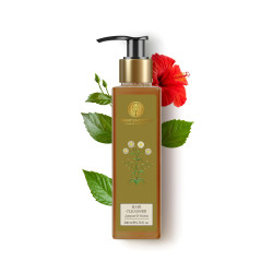 Forest Essentials Hair Cleanser Japapatti & Brahmi | Ayurvedic Shampoo for Dry, Frizzy & Chemically Treated Hair |SLS/SLES (Sulphates) Free, Paraben Free | Deep Nourishing Natural Shampoo for Women & Men | 200 ml