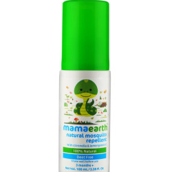 Mamaearth Natural Insect Repellent for Babies (100 ml, 0-5 Yrs), Pack of 1