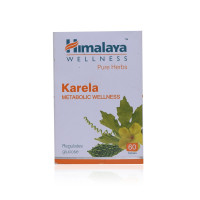 Himalaya Metabolic Wellness Tablets - Karela, 60 Pieces Box - Regulate Metabolism & Glucose Levels