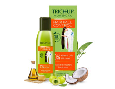 Trichup Ayurvedic Hair Fall Control Oil | No Mineral & Paraben- Pack of 2 x 200ml