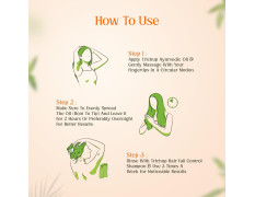 Trichup Ayurvedic Hair Fall Control Oil | No Mineral & Paraben- Pack of 2 x 200ml