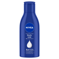 NIVEA Nourishing Body Milk 120ml Body Lotion with Deep Moisture Serum | 48 H Moisturization | With 2X Almond Oil | Smooth and Healthy Looking Skin |For Very Dry Skin