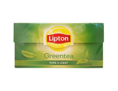Lipton Green Tea Bags - Pure and Light, 25 Bags Carton