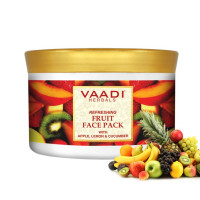 Vaadi Herbals Refreshing Fruit Face Pack, Apple Lemon and Cucumber, 600g