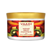 Vaadi Herbals Refreshing Fruit Face Pack, Apple Lemon and Cucumber, 600g