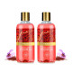 Vaadi Herbals Luxurious Saffron Shower Gel, 300g (Pack of 2)