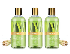 Vaadi Herbals Enticing Shower Gel, Lemongrass, 300g (Pack of 3)