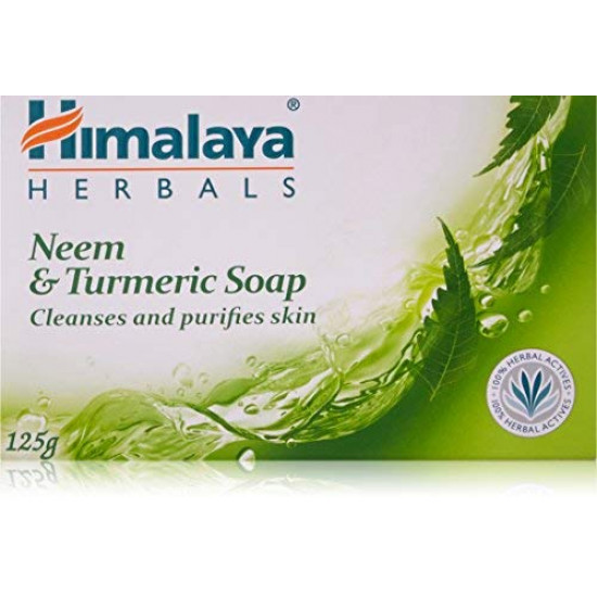 Himalaya Herbals Neem and Turmeric Soap, 125g
