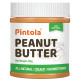 Pintola All Natural Peanut Butter (Creamy) (350g (Pack of 1)) | Unsweetened | 30g Protein | Non GMO | Gluten Free | Cholesterol Free