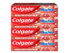 Colgate MaxFresh Toothpaste, Spicy Fresh Red Gel paste with Menthol for Super Fresh Breath, 600gm, Saver Pack