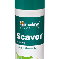 Himalaya Scavon Vet Spray | Antibacterial & Antifungal Formula for Wound Care, Promotes Faster Healing | 100 ml