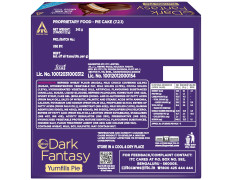 Sunfeast Dark Fantasy Yumfills, 242g, Rich Chocolate Pie Cake
