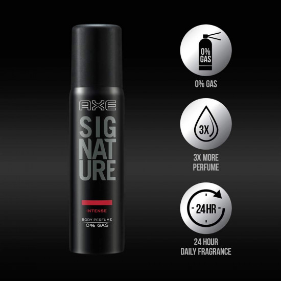 AXE Signature Body Perfume, Intense, 122Ml, Spray, Men