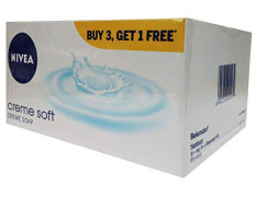 Nivea Creme Care Soap,75g (Buy 3 Get 1 Free)