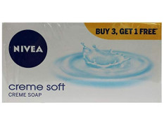 Nivea Creme Care Soap,75g (Buy 3 Get 1 Free)