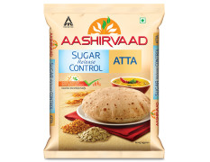 Aashirvaad Sugar Release Control Atta, 5kg Pack, Low GI Atta